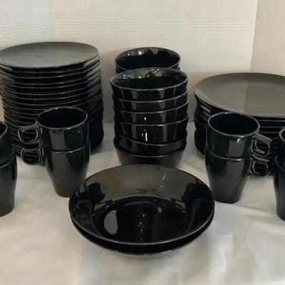 IKEA Fargrik Black Dishware (54)
