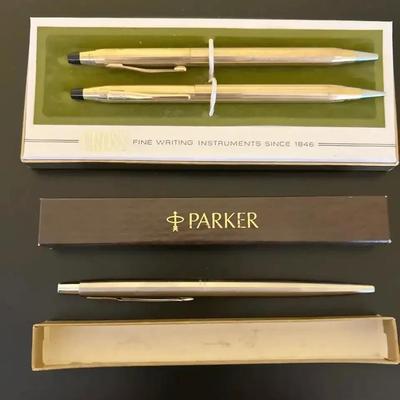 Pen, Pencil Set And Single Pen