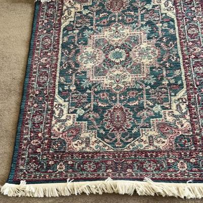 Shaw Rugs - Blue And Red Area Rug