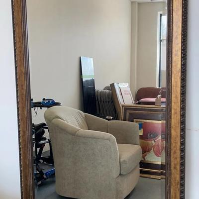 Large Framed Mirror