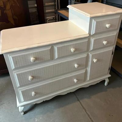 White Multipurpose Dresser