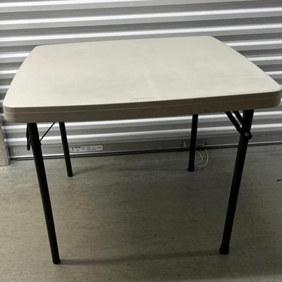Lifetime Brand Card/Multi Use Folding Table