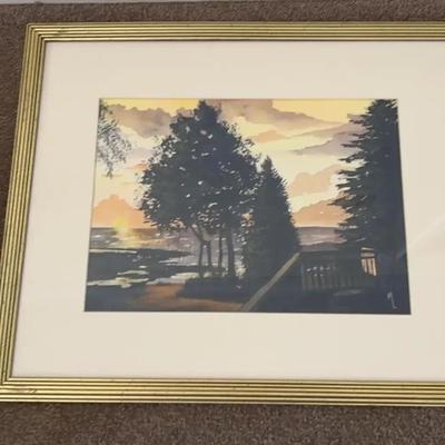 Mary Lou Sick Watercolor