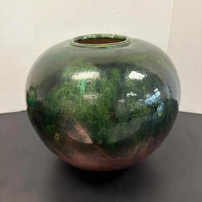 Large Green Vase