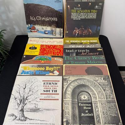 Folk, Christmas, And More Records 
