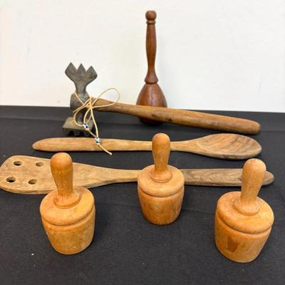 Vintage Butter Molds And More 