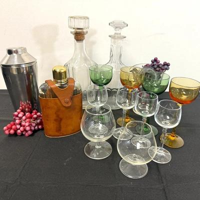 Vintage Barware Lot 