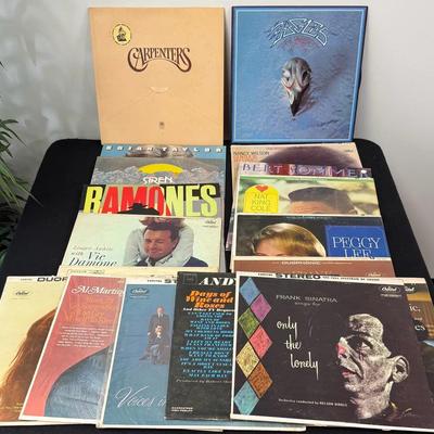 Vintage Vinyl Record Lot – Rock, Jazz & Easy Listening Classics