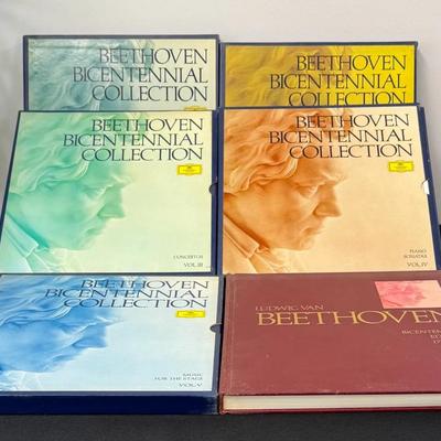 Beethoven Bicentennial Collection Records And Book Set