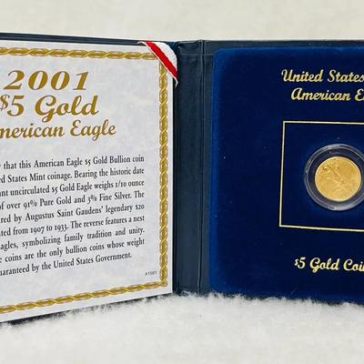 $5 Gold Coin, Uncirculated