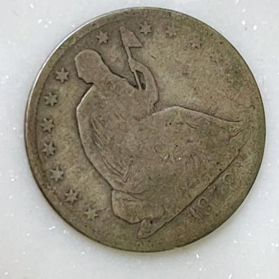 1858 Seated Liberty Half Dollar
