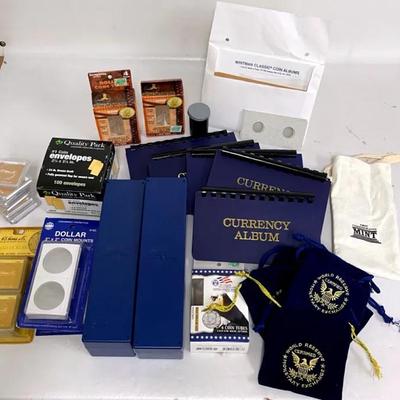 Half Dollar and Dollar Collectors Cases and More