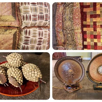 Home Decor Inc Malabar Throw & More 