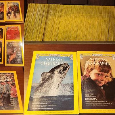 1970s National Geographic Magazines (B) 