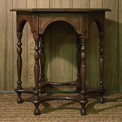 Antique Hexagon Table (B)