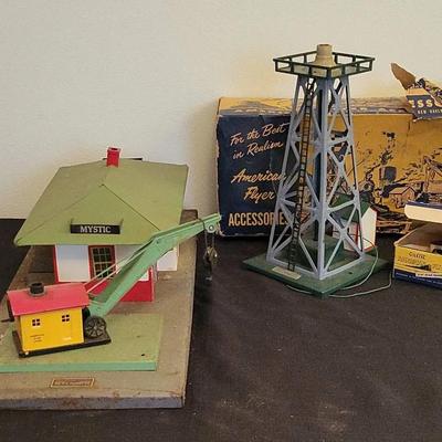 Gilbert American Flyer Beacon & Mystic Station (BR3)