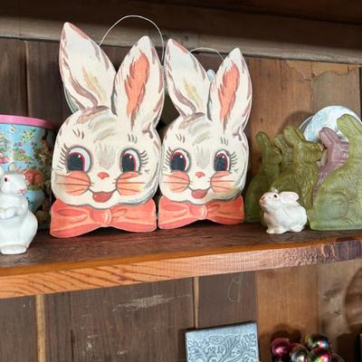 vintage bunny baskets 