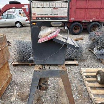 85012 • sears craftsman 12” band saw sander