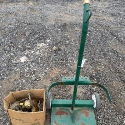 85018 • welding cart and gauges