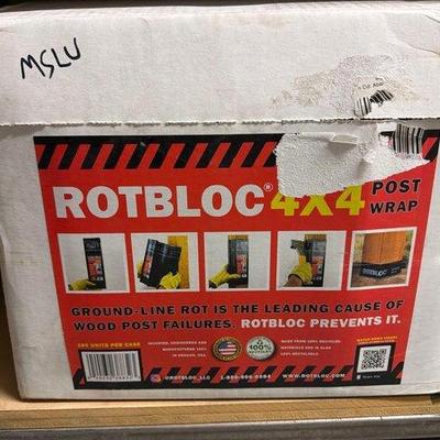 5536 • box of new! rotblock 4x4 post wrap
