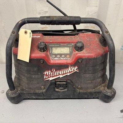 5014 • milwaukee speaker with battery