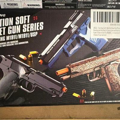 5504 • 6 new! gfiring ejection soft bullet gun