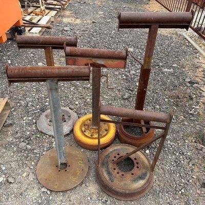 86010 • 5 metal roller stands