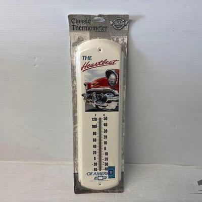 5584 • chevy heartbeat farm thermometer