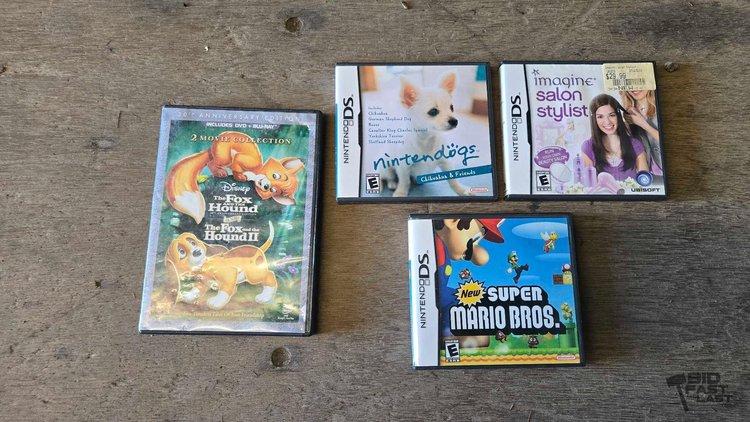 Sale Photo Thumbnail #57: 3046 • nintendo ds video games & disney dvd movies