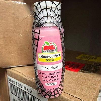 5532 • 3 boxes of new! apple barrel pink blush craft paint