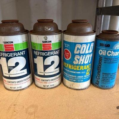 5600 • 4 new cans of r12 refrigerant