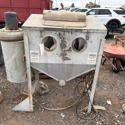 85024 • zero blast n peen sand blasting cabinet