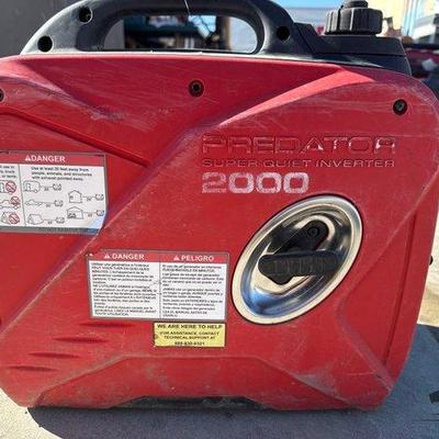 72 • predator 2000 watt generator