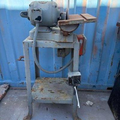 76002 • vintage delta power tool division disc sander