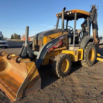 105 • john deere 410l backhoe loader