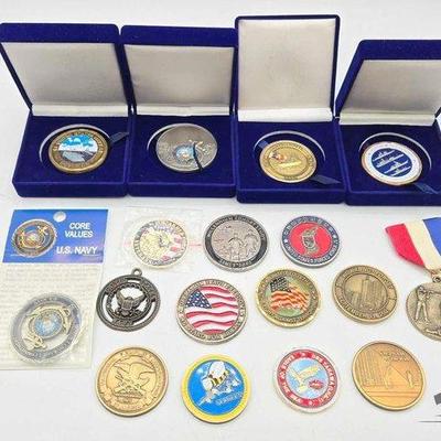 1754 • u.s. military challenge coin collection
