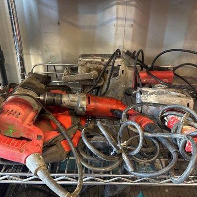 4042 • milwaukee corded tool collection with bag