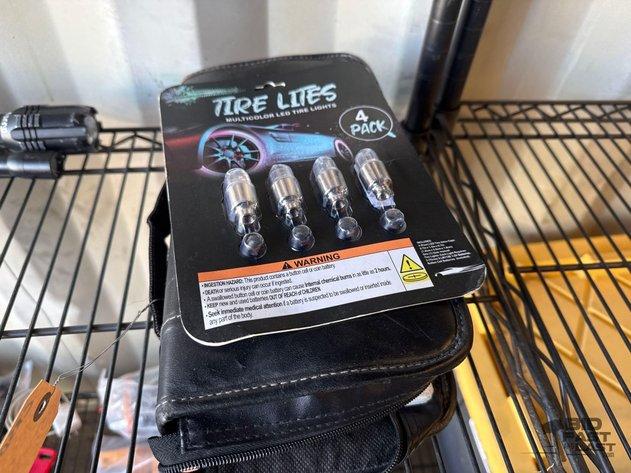 Sale Photo Thumbnail #72: 4010 • 4 pack of multi colored led tire lights and cd collection