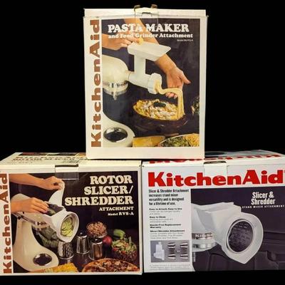 Kitchen Aid Attachments: Pasta Maker, Slicers And Shredders