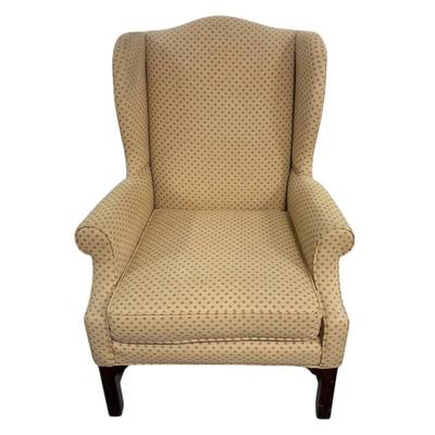 Laine of Hickory Tan High Back Chair #2
