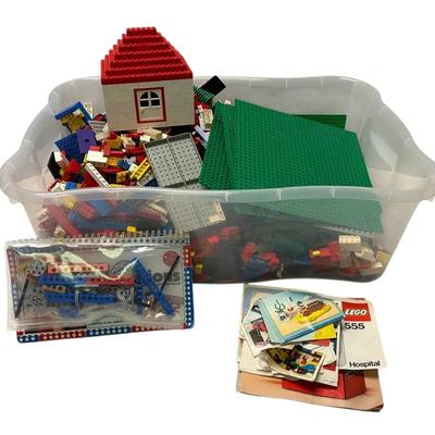 Lego & Klutz Building Pieces & Manuals