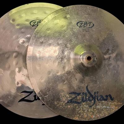 Zildjian Hi Hat ZBT 13" Cymbal - Top And Bottom