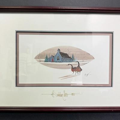 "Faithful Wardens" By P. Buckley Moss Signed Print 314/1000