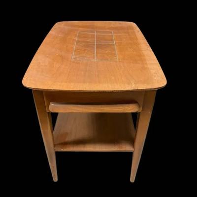 MCM Wood Side Table By Stanley
