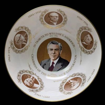 'The NCR Bowl' William S. Anderson Wedgwood Collector Bowl Limited Edition 1536/2000