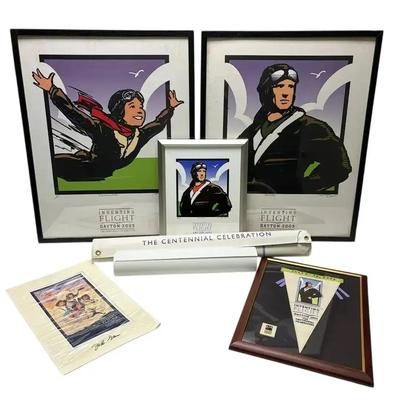 Inventing Flight Centennial Celebration Framed Posters, Pennant, & Banner