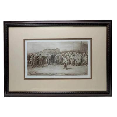 28.5 X 40.5 St. Andrews 1895 Open Golf Championship Framed Print