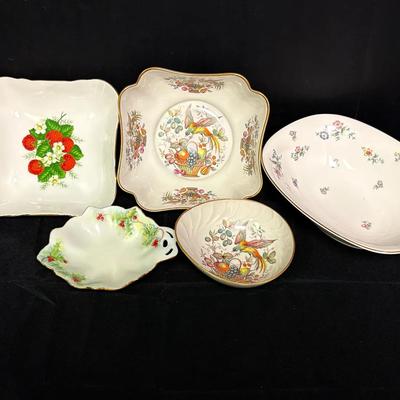 Gold Rimmed Limoges And More Decorative Bowls