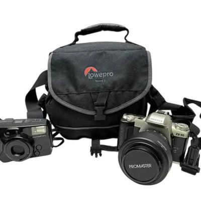 Infinity Zoom210 And Pentax ZX-50 Film Cameras