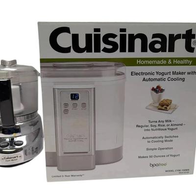 Cuisinart Food Processor (DLC-3ACH) & Yogurt Maker (CYM-100WS)